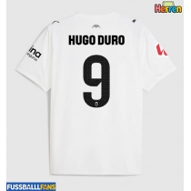 Valencia Hugo Duro #9 Heimtrikot 2025-26 Kurzarm